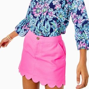 Lilly Pullitzer Collette Scalloped Skort
